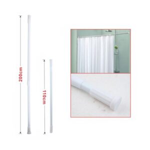Kit barra extensible más forro de cortina plástica